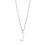 Philip Jones Jewellery Sterling Silver Initial J Necklace 3