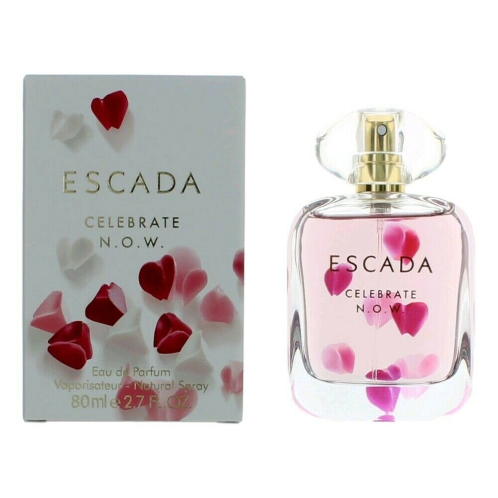 Celebrate N.O.W. by Escada, 2.7 oz EDP Spray for Women Eau De Parfum