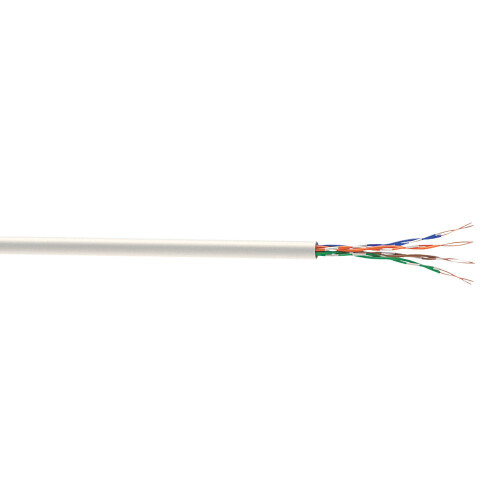 Nexans White 4-Pair 8-Core Telephone Cable, 50m