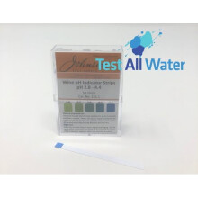 Wine pH Indicator Strips (pH 2.8 - 4.4)