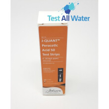 Peracetic Acid 0-50 mg/L PAA Test Strips - Pack of 100 - SKU 167.5C