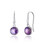 Philip Jones Jewellery Amethyst Drop Earrings 1