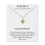 Philip Jones Jewellery August (Peridot) Birthstone Necklace Created with Swarovski Crystals 1