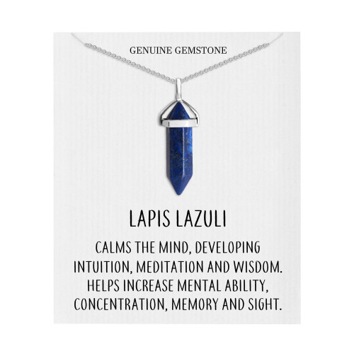 Philip Jones Jewellery Lapis Gemstone Necklace 1