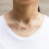 Philip Jones Jewellery Silver Plated Infinity Pendant Necklace Created with Swarovski Crystals 4