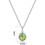 Philip Jones Jewellery August (Peridot) Birthstone Necklace Created with Swarovski Crystals 8