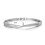 Philip Jones Jewellery Silver Plated Arc Bangle Created with Swarovski Crystals 6