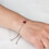 Philip Jones Jewellery July (Ruby) Birthstone Bracelet Created with Swarovski Crystals 4