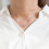 Philip Jones Jewellery Heart Link Necklace Created with Swarovski Crystals 4