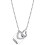 Philip Jones Jewellery Heart Link Necklace Created with Swarovski Crystals 7
