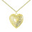 Philip Jones Jewellery Gold Plated Heart Locket 1