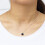 Philip Jones Jewellery Black Onyx Necklace with Quote Card 5