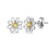 Philip Jones Jewellery Daisy Set Created with Swarovski Crystals 3