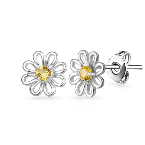 Philip Jones Jewellery Daisy Set Created with Swarovski Crystals 2