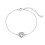 Philip Jones Jewellery Sterling Silver Friendship Quote Knot Bracelet 3