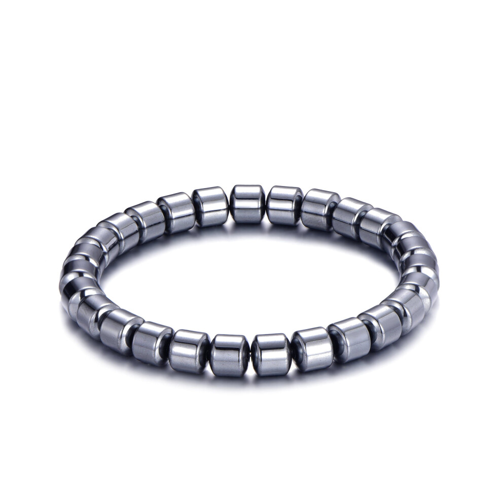 Philip Jones Jewellery Men's Hematite Bracelet Multicoloured