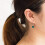 Philip Jones Jewellery Green Crystal Drop Earrings Created with Swarovski Crystals 3