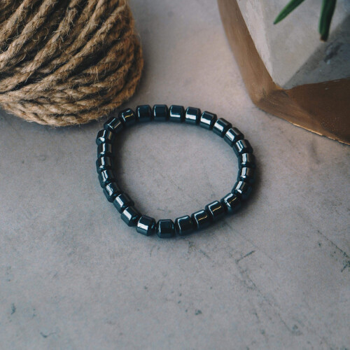 Philip Jones Jewellery Men's Hematite Bracelet 2