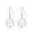 Philip Jones Jewellery Sterling Silver Tree of Life Drop Earrings 1