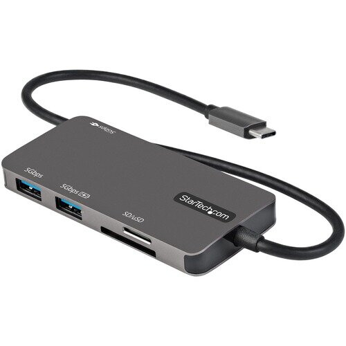 StarTech.com Dockingstation - STARTECH - Multiport USB-C Adapter - HDMI 4K - 100W Voeding - USB 3.0 Hub