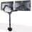 StarTech.com Supporto per Scrivania per 2 Schermi - StarTech - ARMDUALPIVOT - Altezza regolabile - Alluminio - Nero opaco 2