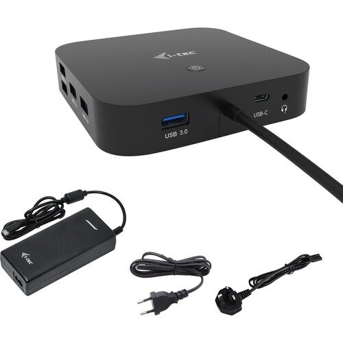 I-Tec Usb Type C Docking Station For Notebook/Tablet/Monitor 100 W 2 Displays Su C31HDMIDPDOCKPD100UK