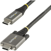 Cable USB C - STARTECH - 50cm - 10Gbps - Power Delivery 100W - Bloqueo por Tornillo Lateral