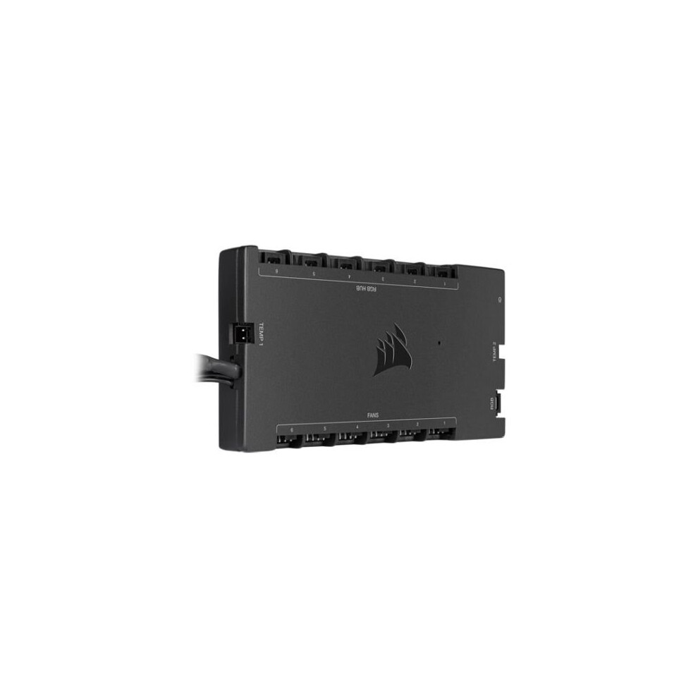 Corsair COMMANDER PRO Ventilateur Numérique et Contrôleur d'Éclairage RGB, 2 ans de Garantie Noir