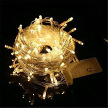(Warm White) 10M 100LEDs String Fairy Lights Christmas Tree Light Xmas Party Wedding Lamp EU