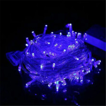 (Blue) 10M 100LEDs String Fairy Lights Christmas Tree Light Xmas Party Wedding Lamp EU