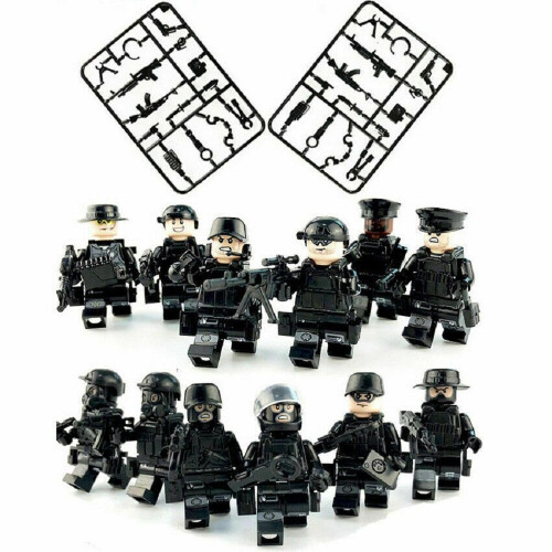 Swat best sale lego figures