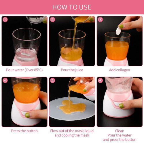 Face Mask Maker Machine DIY Automatic Fruit Vegetable Collagen Mask 2
