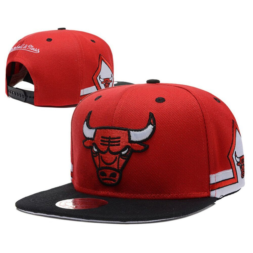 (BlackRed) New Men's Fashion Women Hip Hop adjustable Baseball Snapback Hat Cap Black