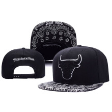 (WhiteBlack) New Men's Fashion Women Hip Hop adjustable Baseball Snapback Hat Cap Black