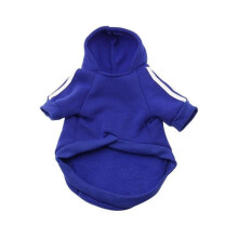 (BLUE, 2XL) Pet Dog's Hoodie Hooded Sweatshirt Jumper Winter Warm Clothes Coat Puppy Apparel