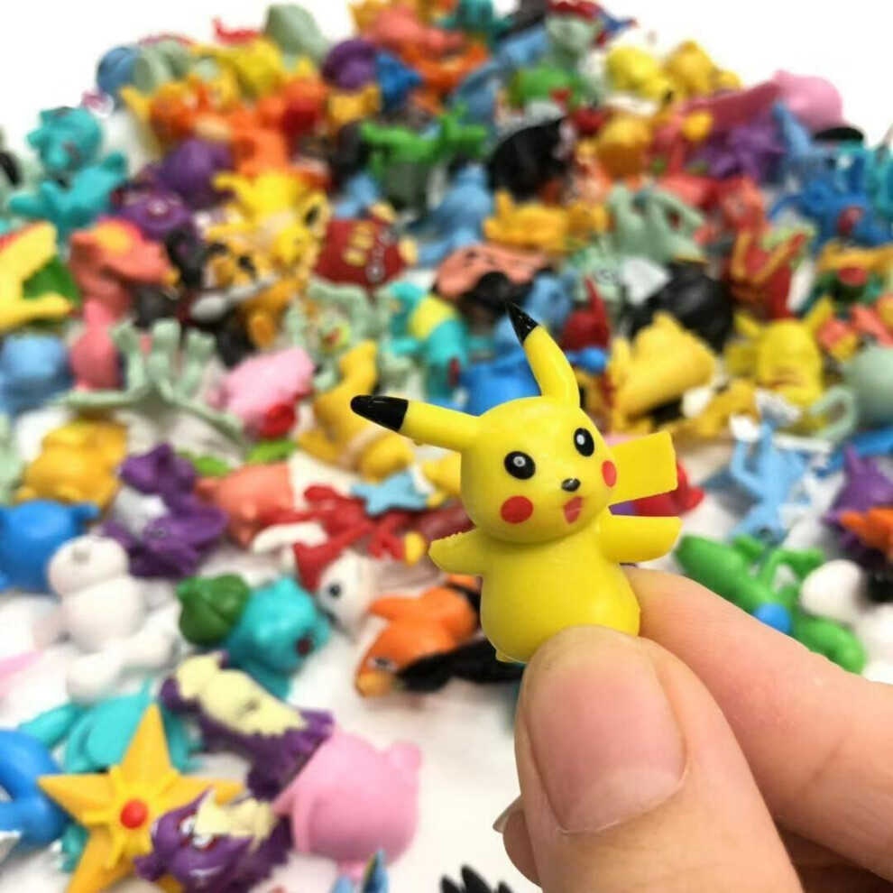 144 pcs Pokemon Mini PVC Action Figures Pikachu Toys Kids Gift party on OnBuy