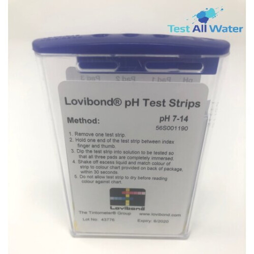 Lovibond pH (pH FIX) 7-14 Test Strips