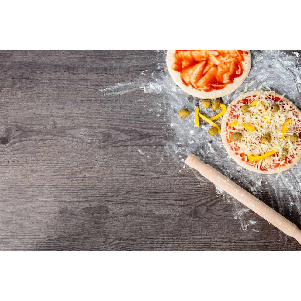 (3000 x 600mm, Length + Width Cut) Mountain Lodge Square Edge Laminate Kitchen Worktop 40mm-image-OPC-P8P9JCJ-NEW