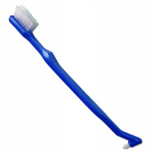(Blue) 1x OrthoSpace Orthodontic Toothbrush ~ V-Trim Bristles with Tufted End