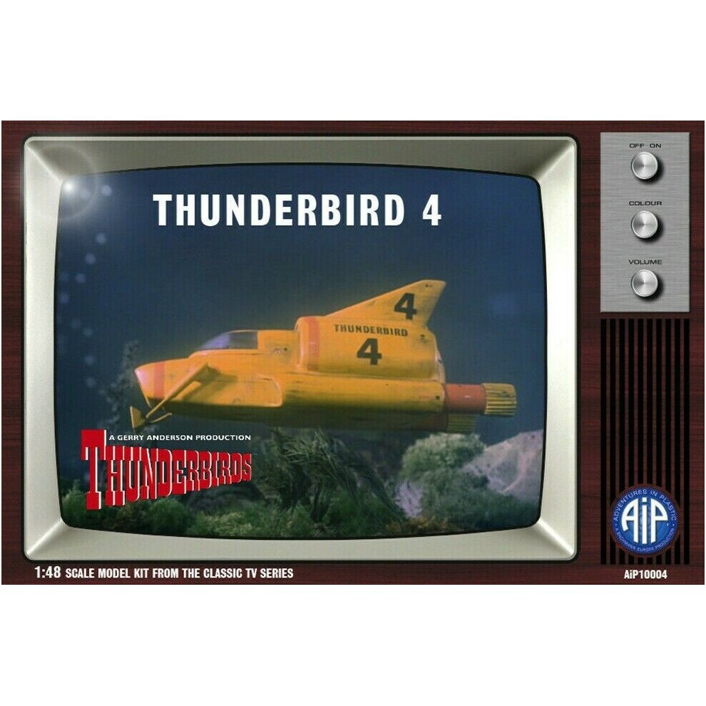 1/48th scale Thunderbird 4 model kit by AIP (Aoshima)