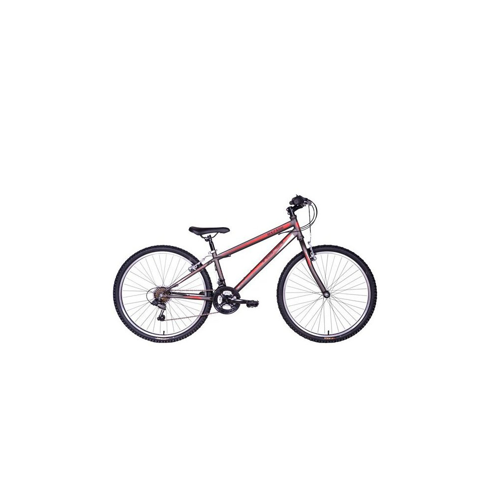 Tiger Hazard Mens 14" Frame Mountain Bike MTB Red 26" Wheels 18 Speed