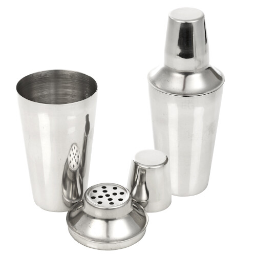 (Stainless Steel) Bartender Cocktail Shaker Drinks Mixer Alcohol