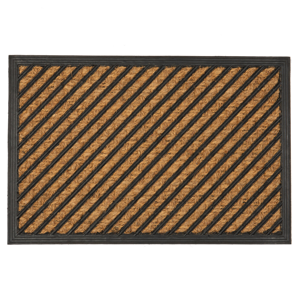 Heavy Duty Door Mat 60 X 40cm Diagonal