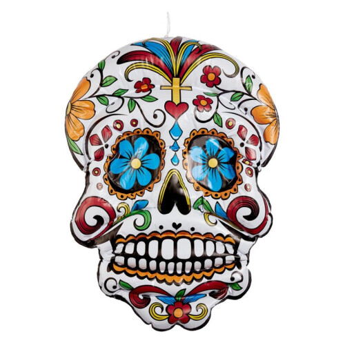 Smiffy's Inflatable Day of the Dead Skull 100 cm