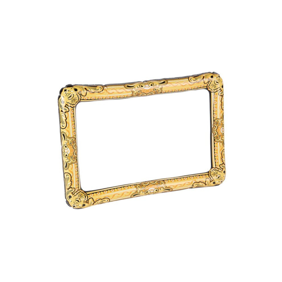 Smiffy's Inflatable Picture Frame, Gold