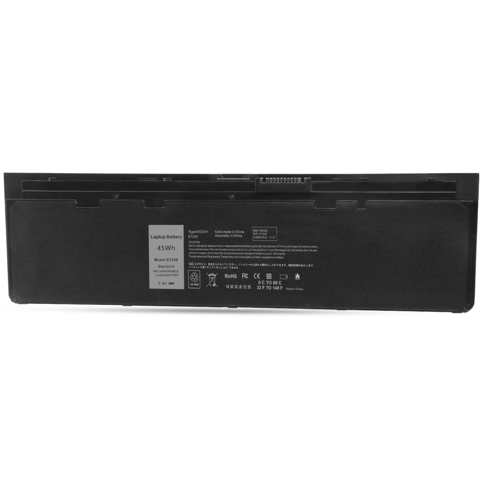 Laptop Battery for DELL Latitude E7240 E7250  GVD76 WD52H KWFFN 4 Cells 45Wh