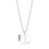 Philip Jones Jewellery Sterling Silver Initial L Necklace 7