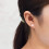 Philip Jones Jewellery Rose Quartz Stud Earrings 3