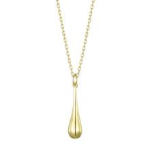 Gold Plated Teardrop Necklace