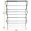 3 Tier Expandable Clothes Airer 7 Metres Drying Space Foldable 4